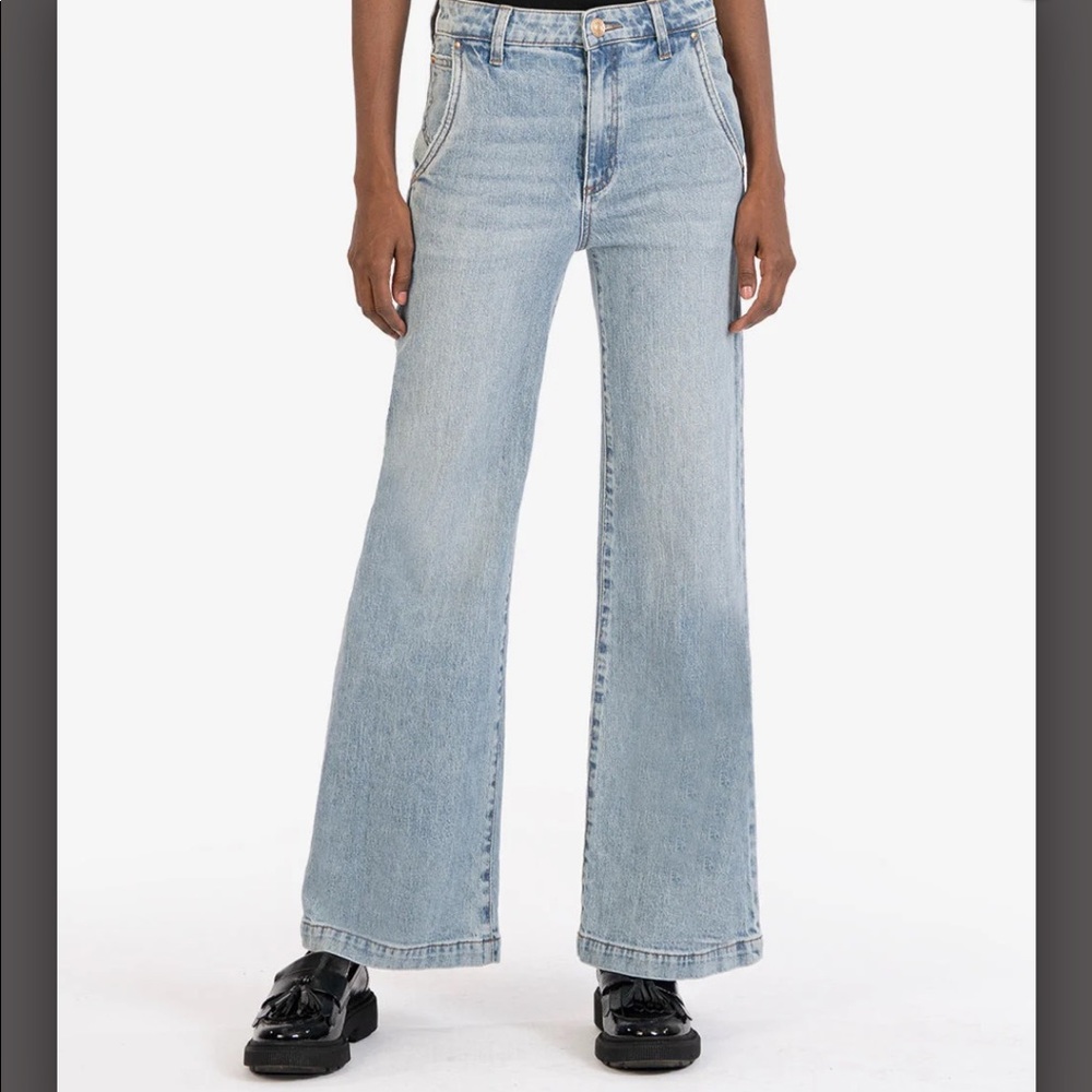 Kut wide leg jeans